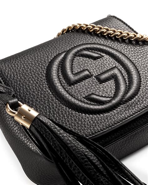 black gucci crossbody handbag